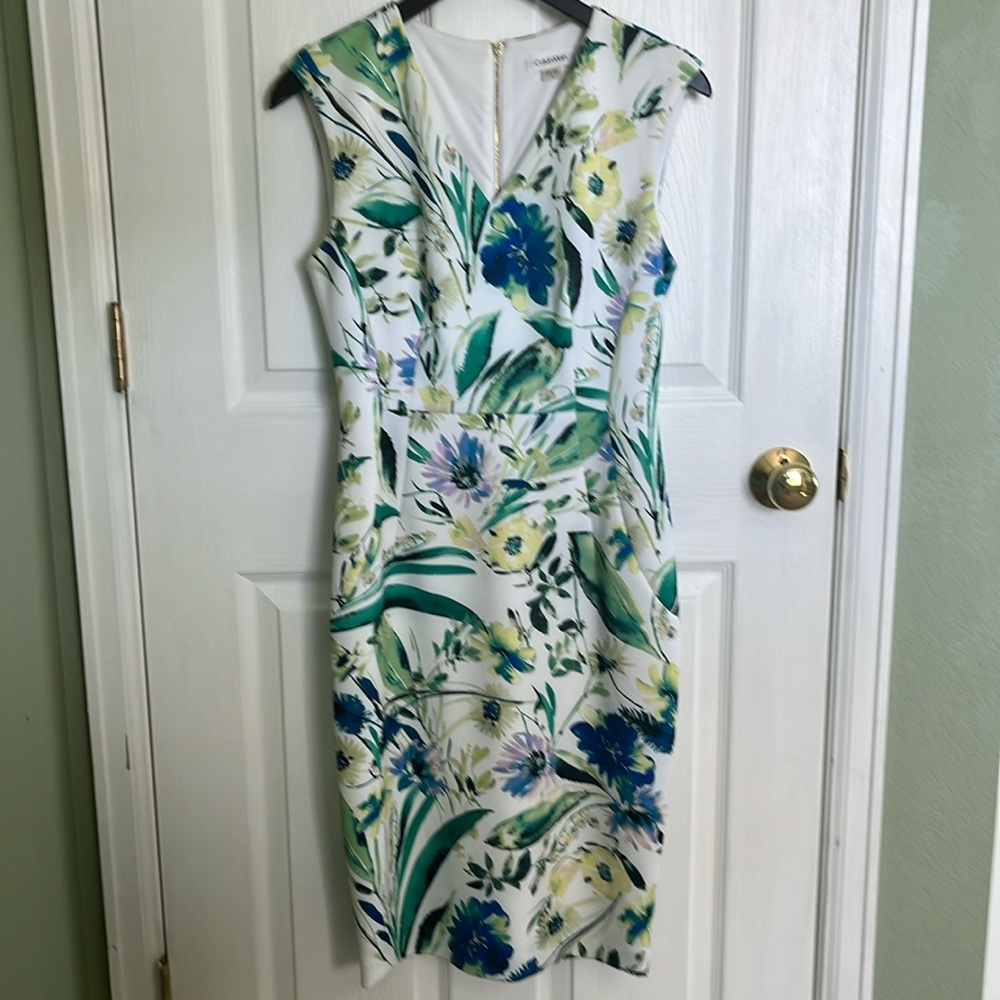 Calvin Klein floral dress